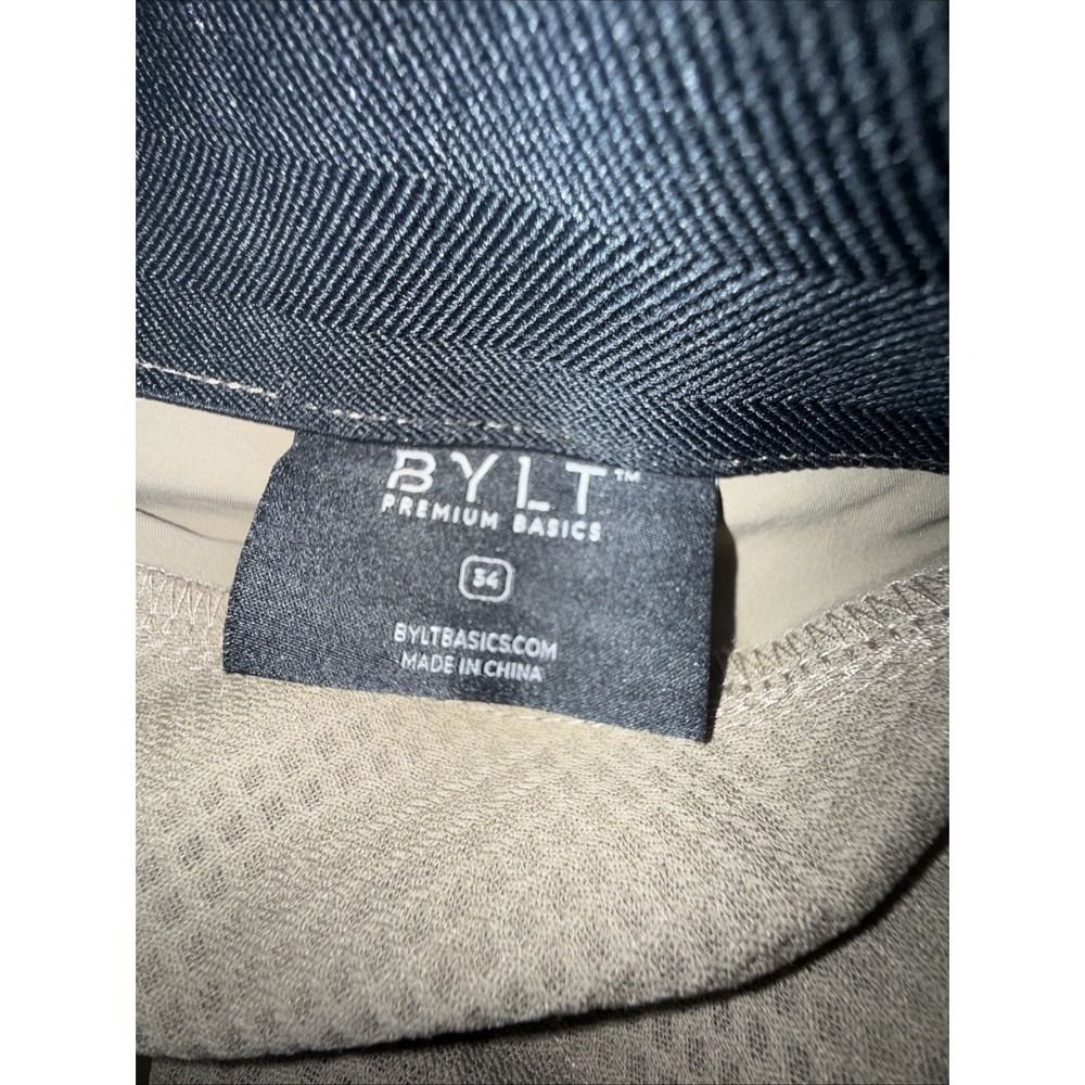 BYLT Premium Basics Everyday Active Jogger Pant 34 Mens Tan - Picture 6 of 10